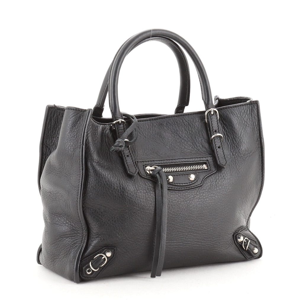 Papier A4 Classic Studs Bag Leather Mini