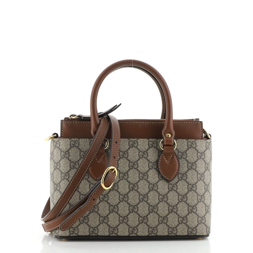 Linea A Convertible Tote GG Coated Canvas Mini