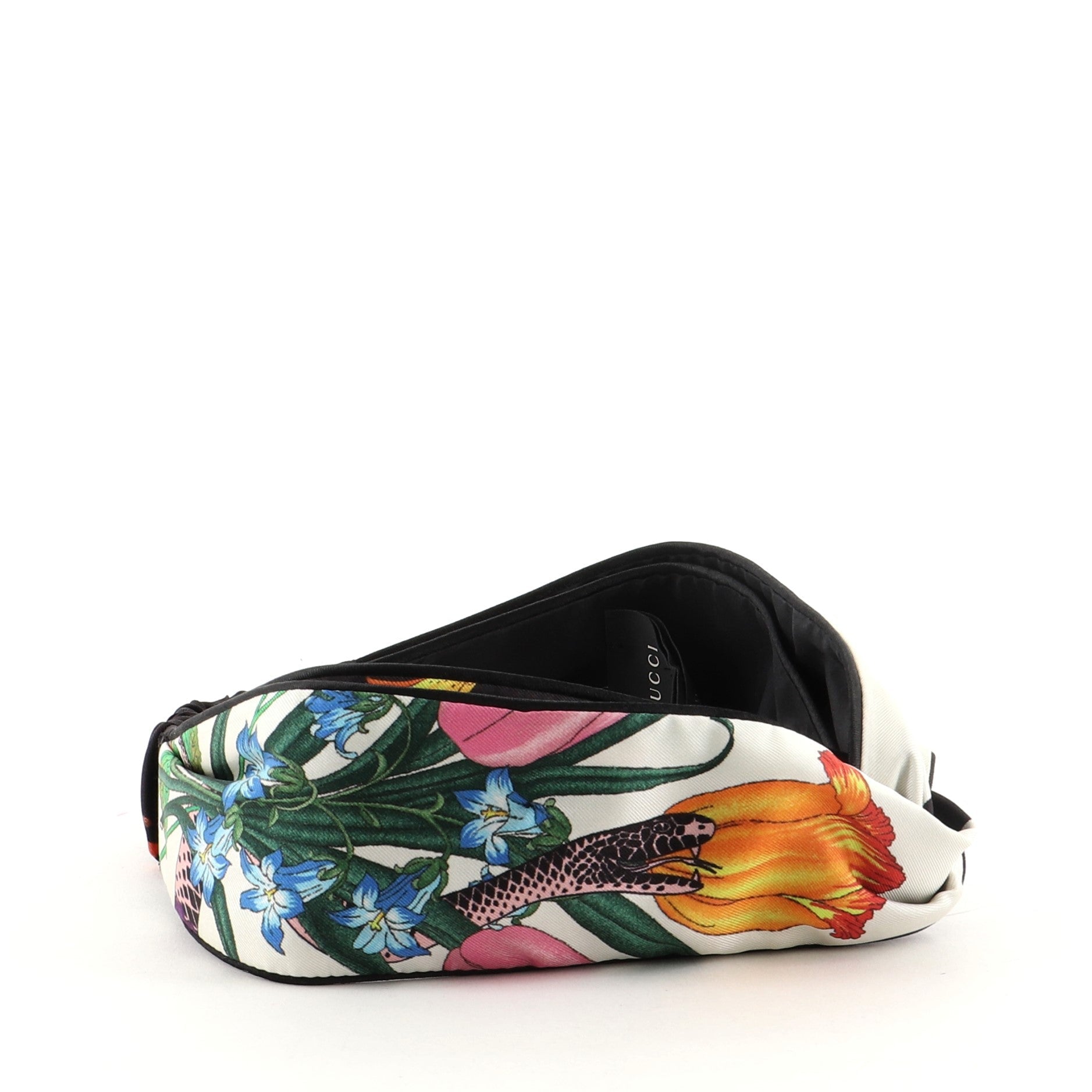 Headband Floral Print Silk XXL