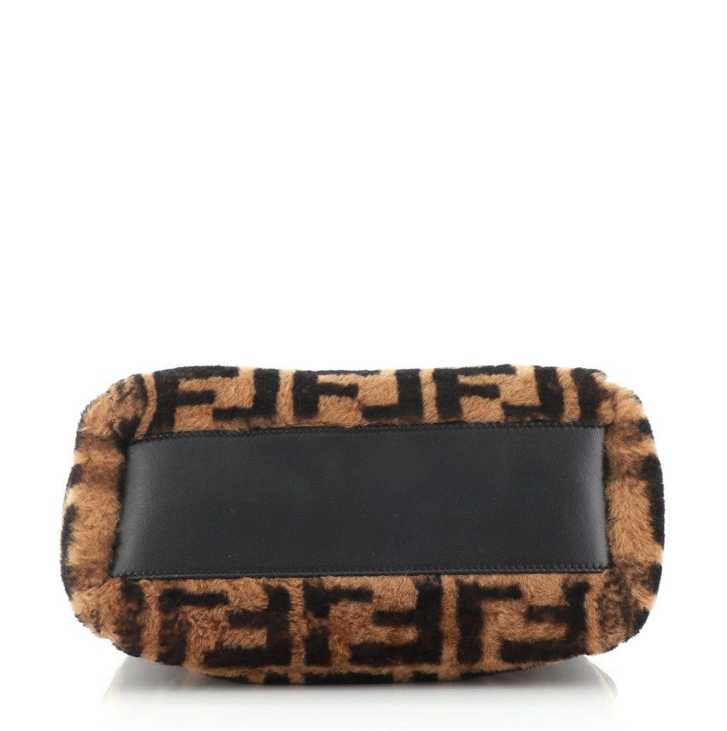 Peekaboo Bag Zucca Shearling Mini