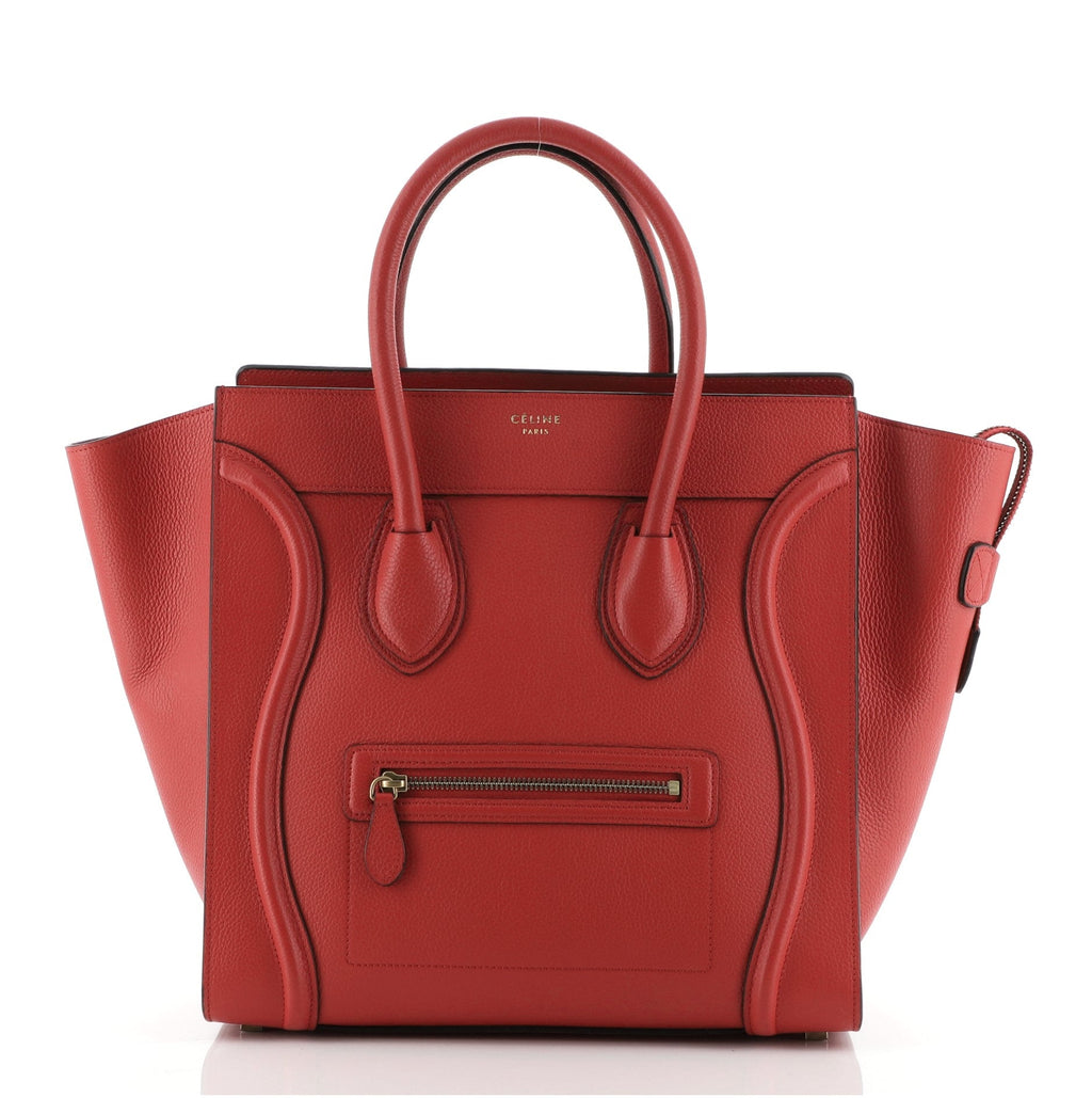 Luggage Bag Grainy Leather Mini