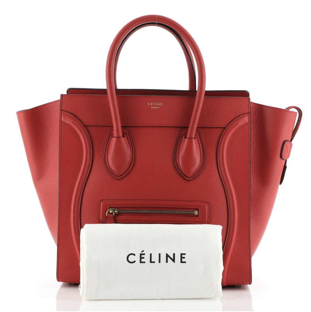 Luggage Bag Grainy Leather Mini