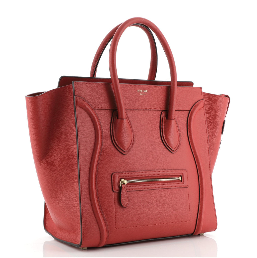 Luggage Bag Grainy Leather Mini