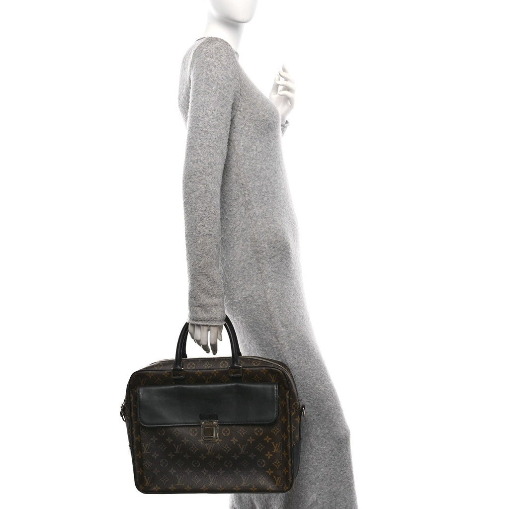 Monogram Macassar Soft Briefcase