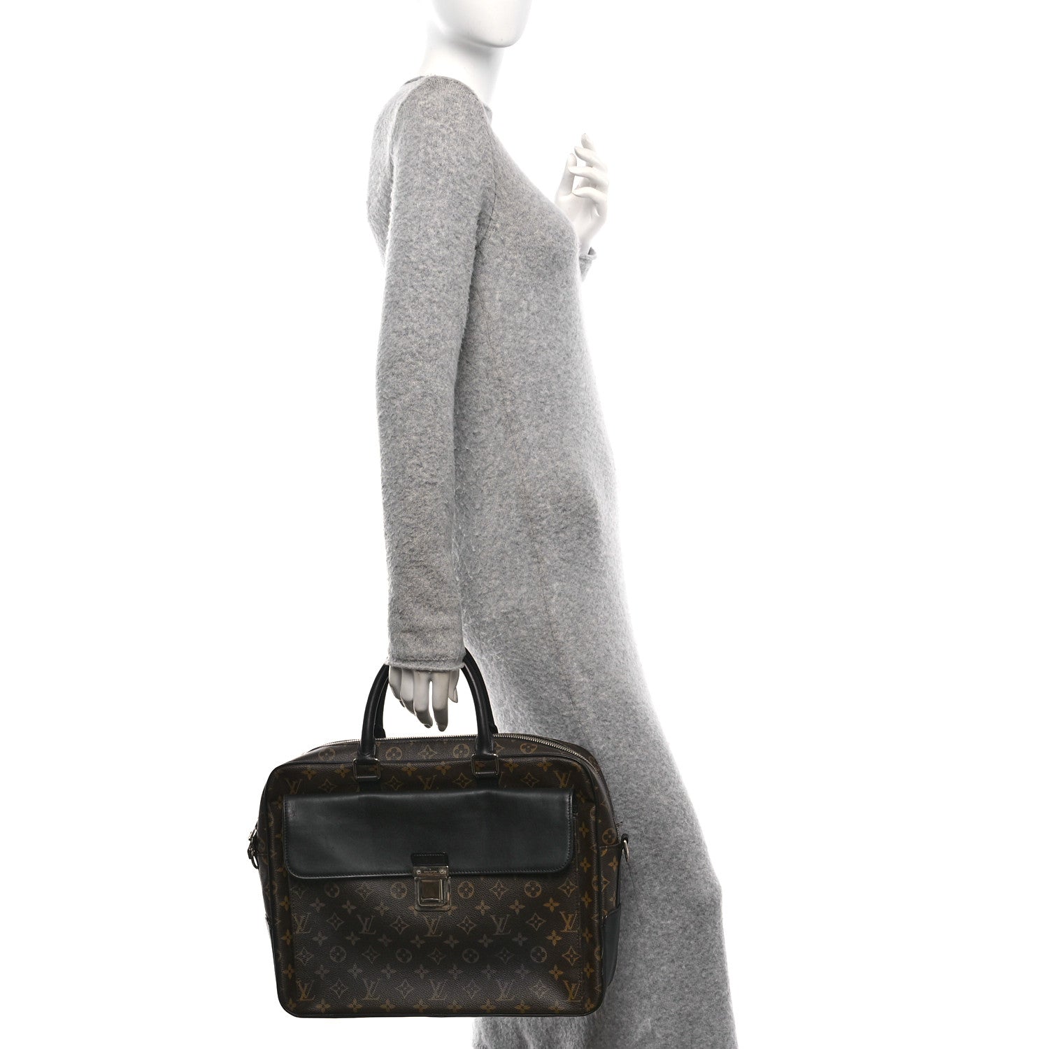 Monogram Macassar Soft Briefcase