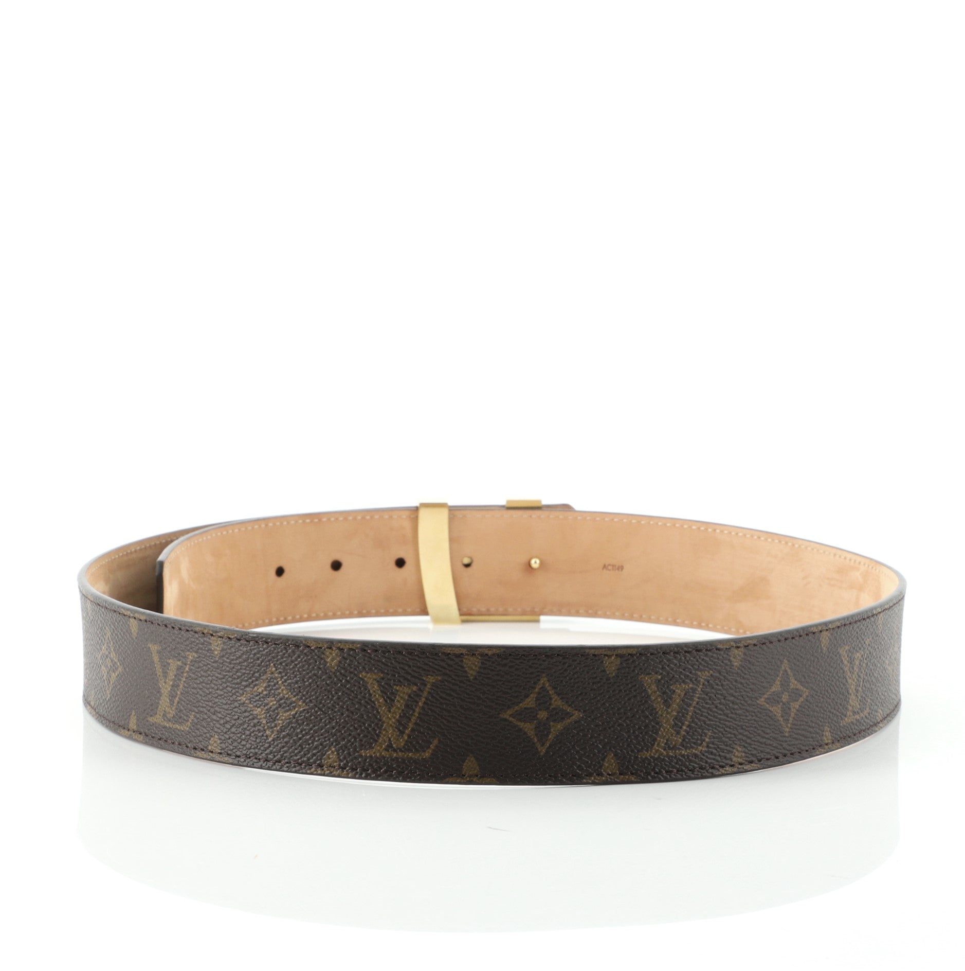 LV Initiales Belt Monogram Wide 80
