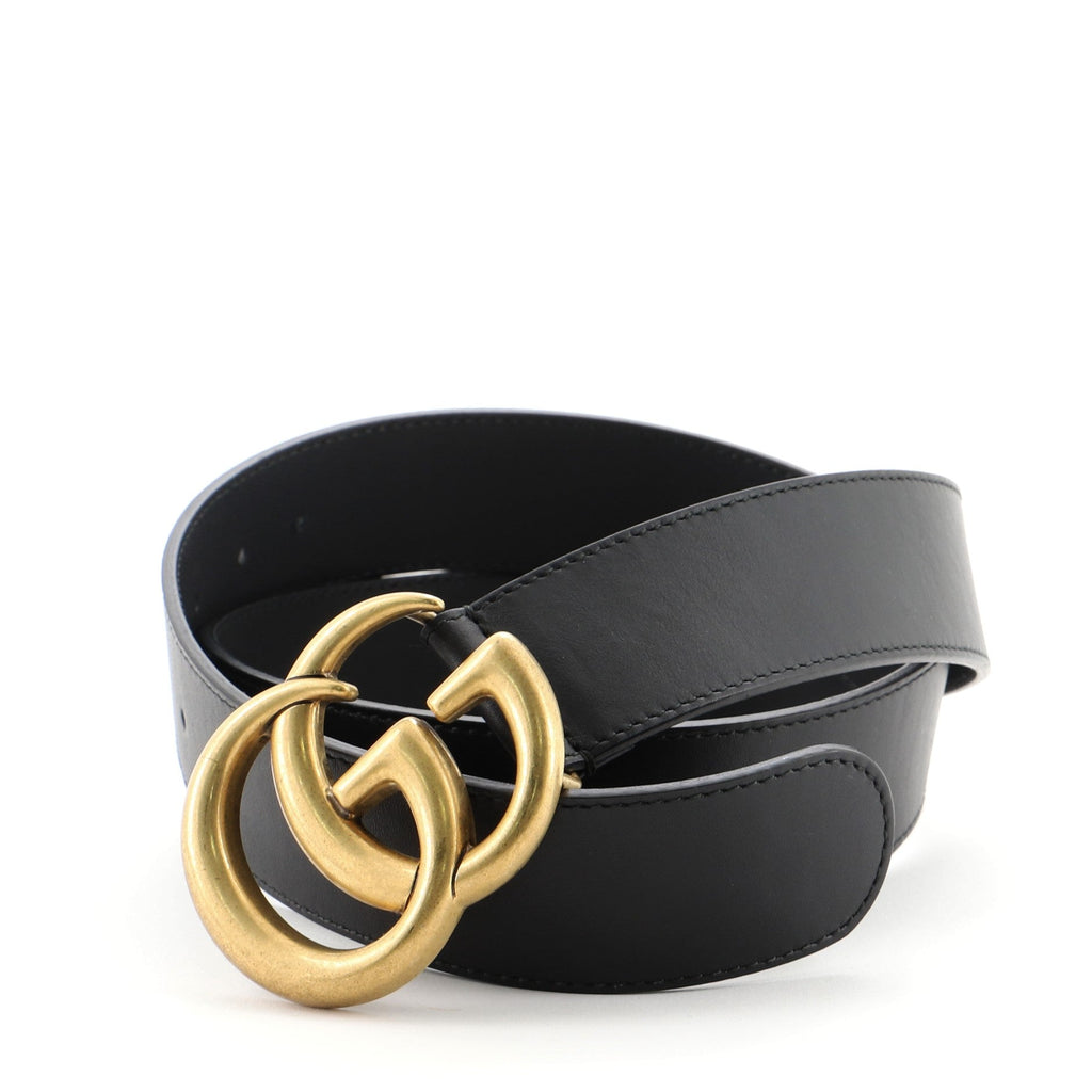 GG Marmont Belt Leather Wide 80