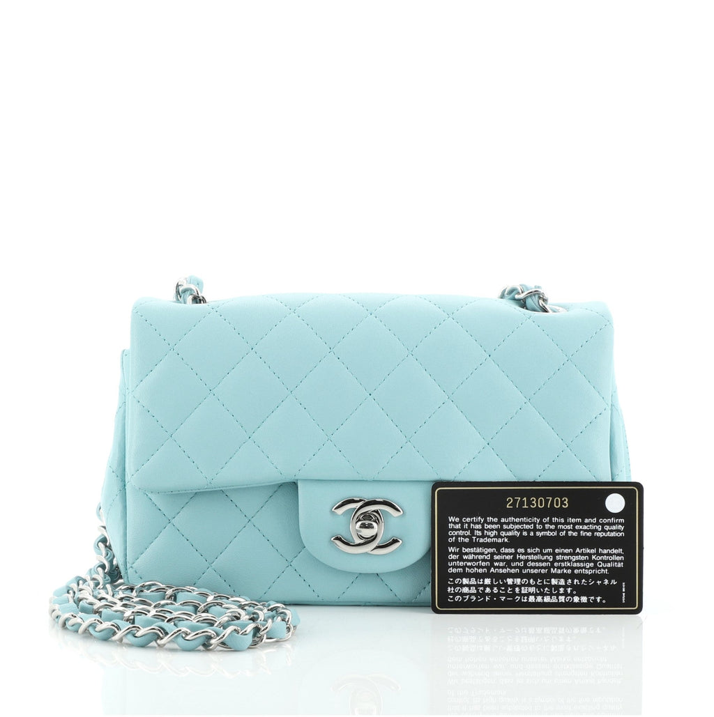 Classic Single Flap Bag Quilted Lambskin Mini