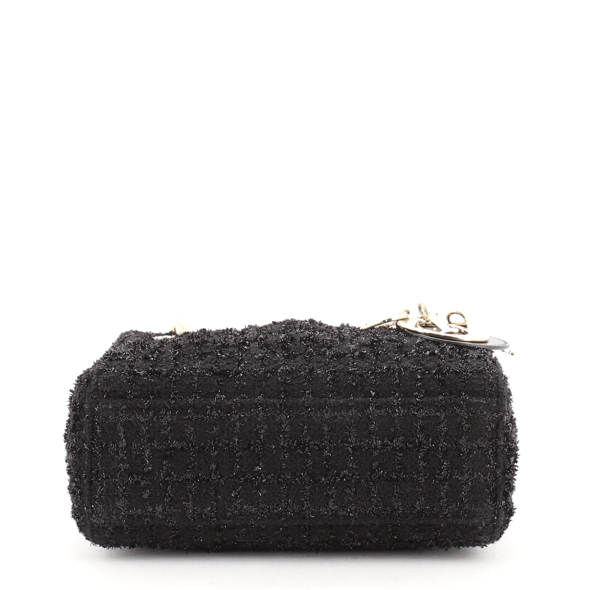 Lady Dior Bag Cannage Quilt Tweed Mini