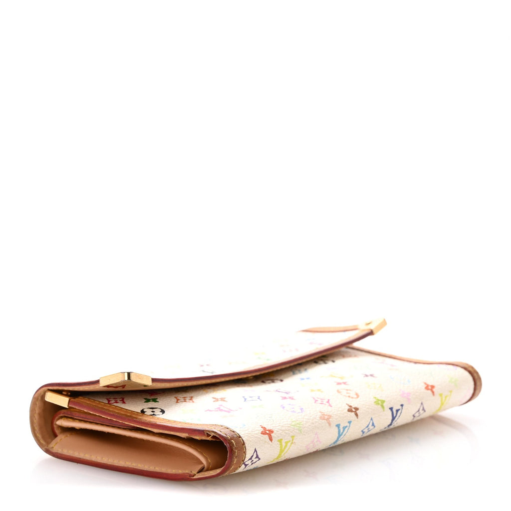Monogram Multicolor Porte Tresor International Wallet White