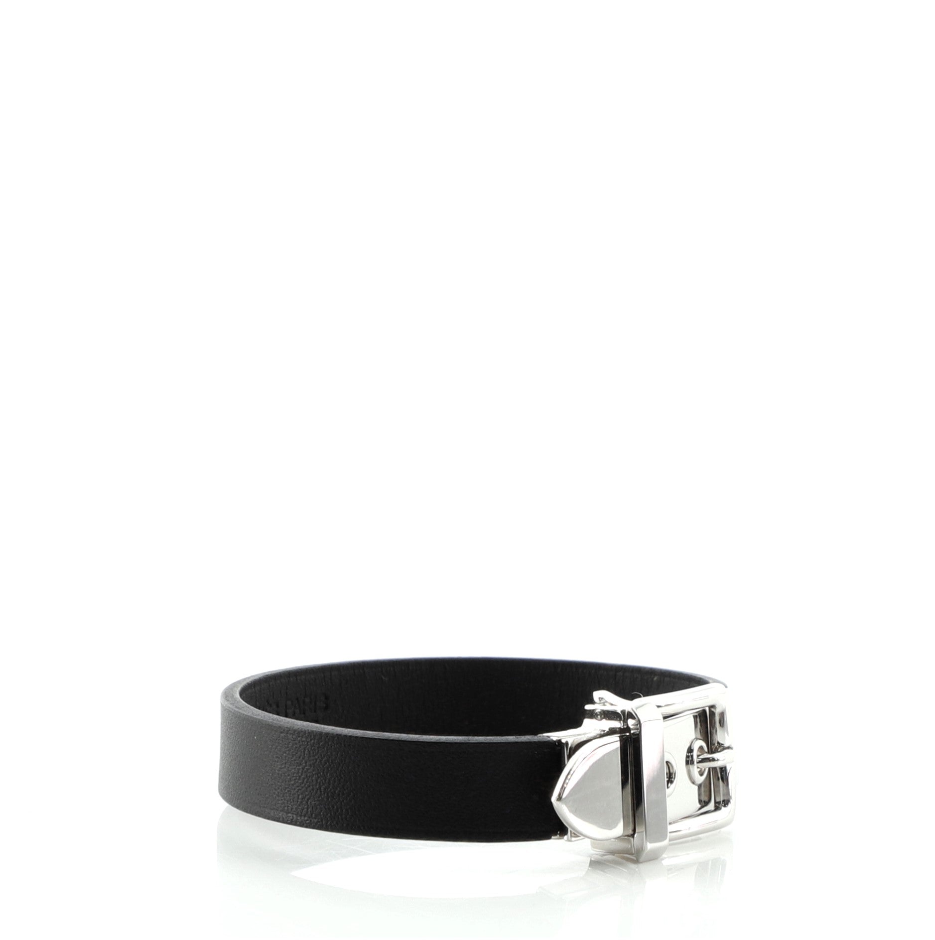 Java Bracelet Leather and Metal