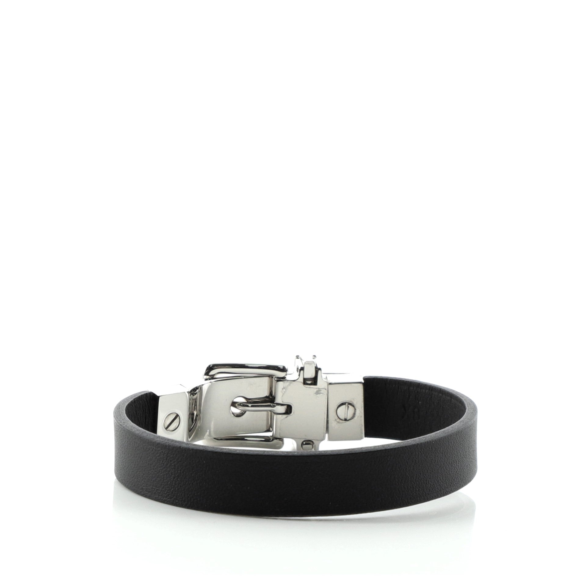 Java Bracelet Leather and Metal