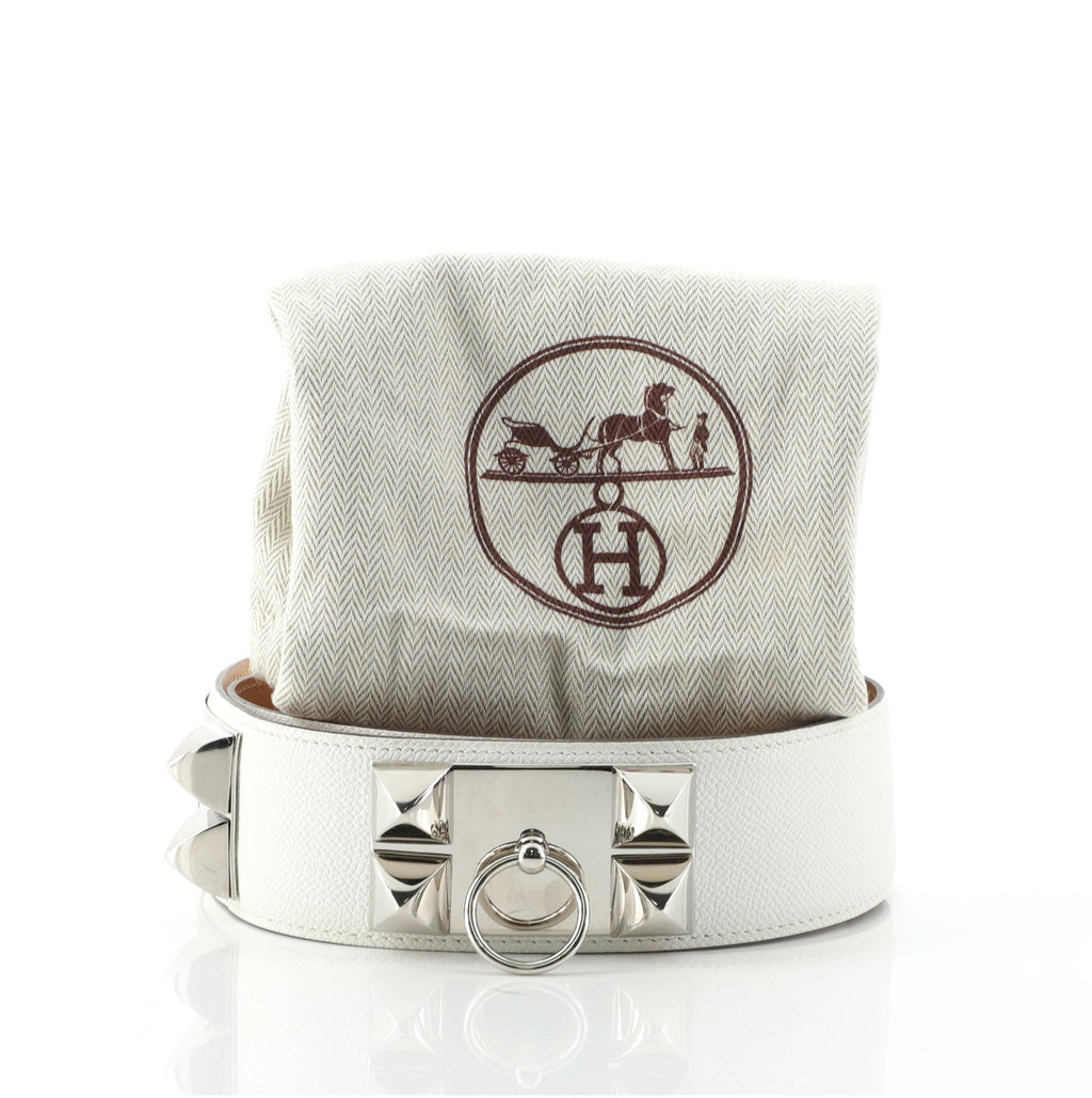 Collier de Chien Belt Leather Wide 96
