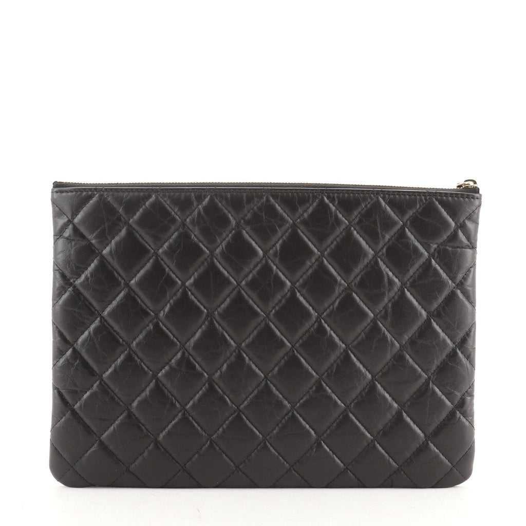 Lucky Charms Reissue 2.55 O Case Clutch Quilted Aged Calfskin Medium