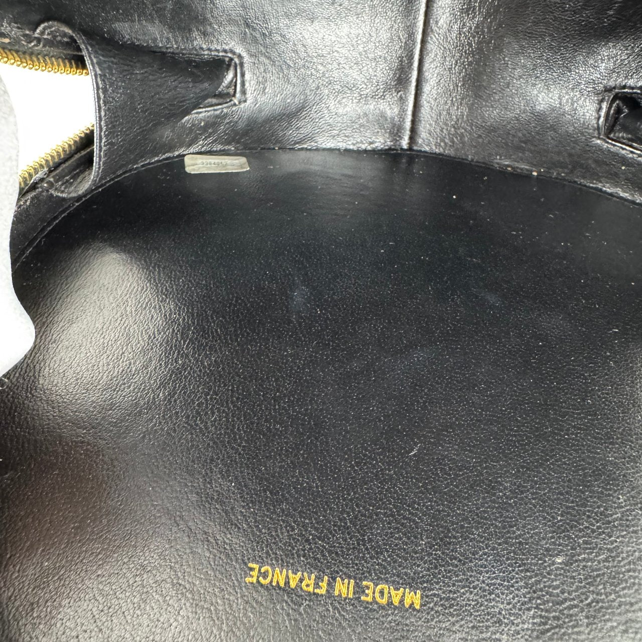 Chanel 1995 Black Round Vanity Case