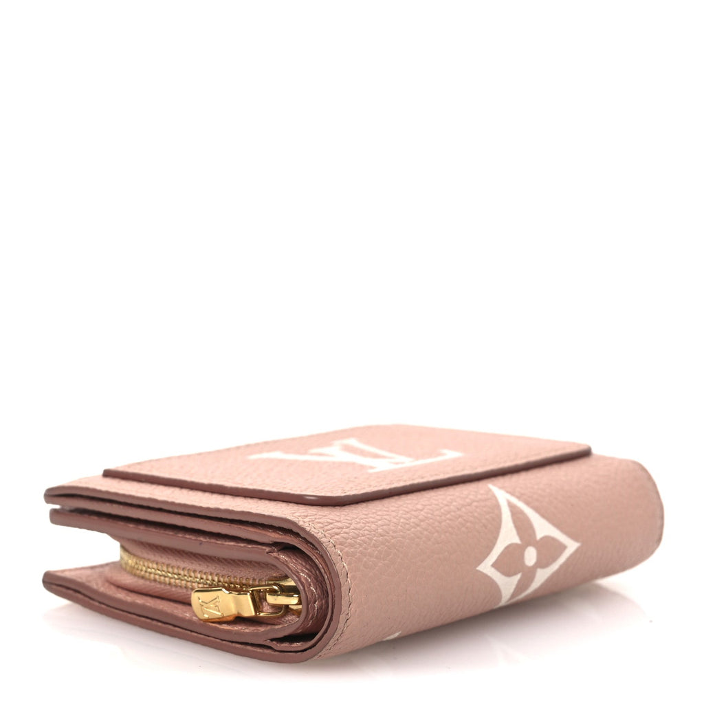 Empreinte Monogram Giant Clea Wallet Rose Trianon Creme