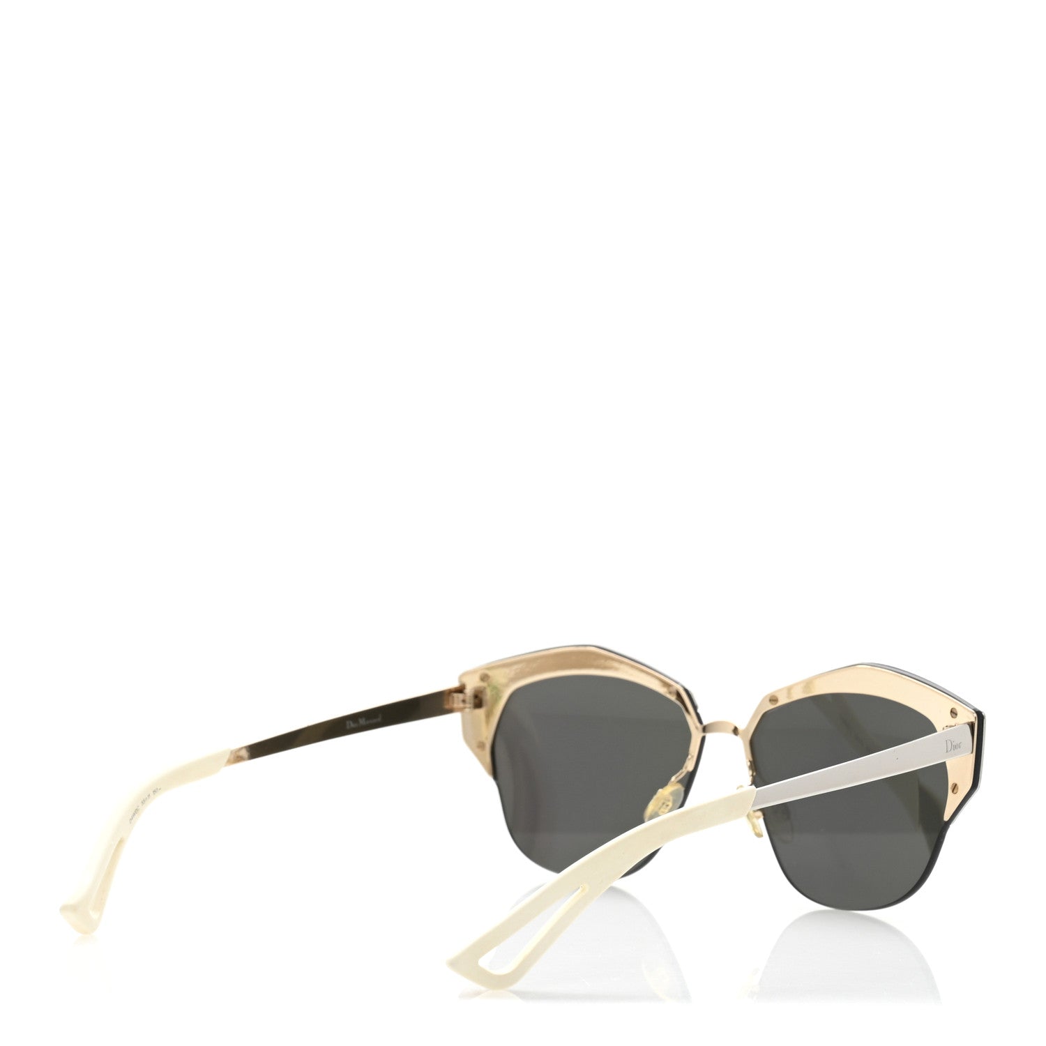 Metal DiorMirrored Sunglasses Silver