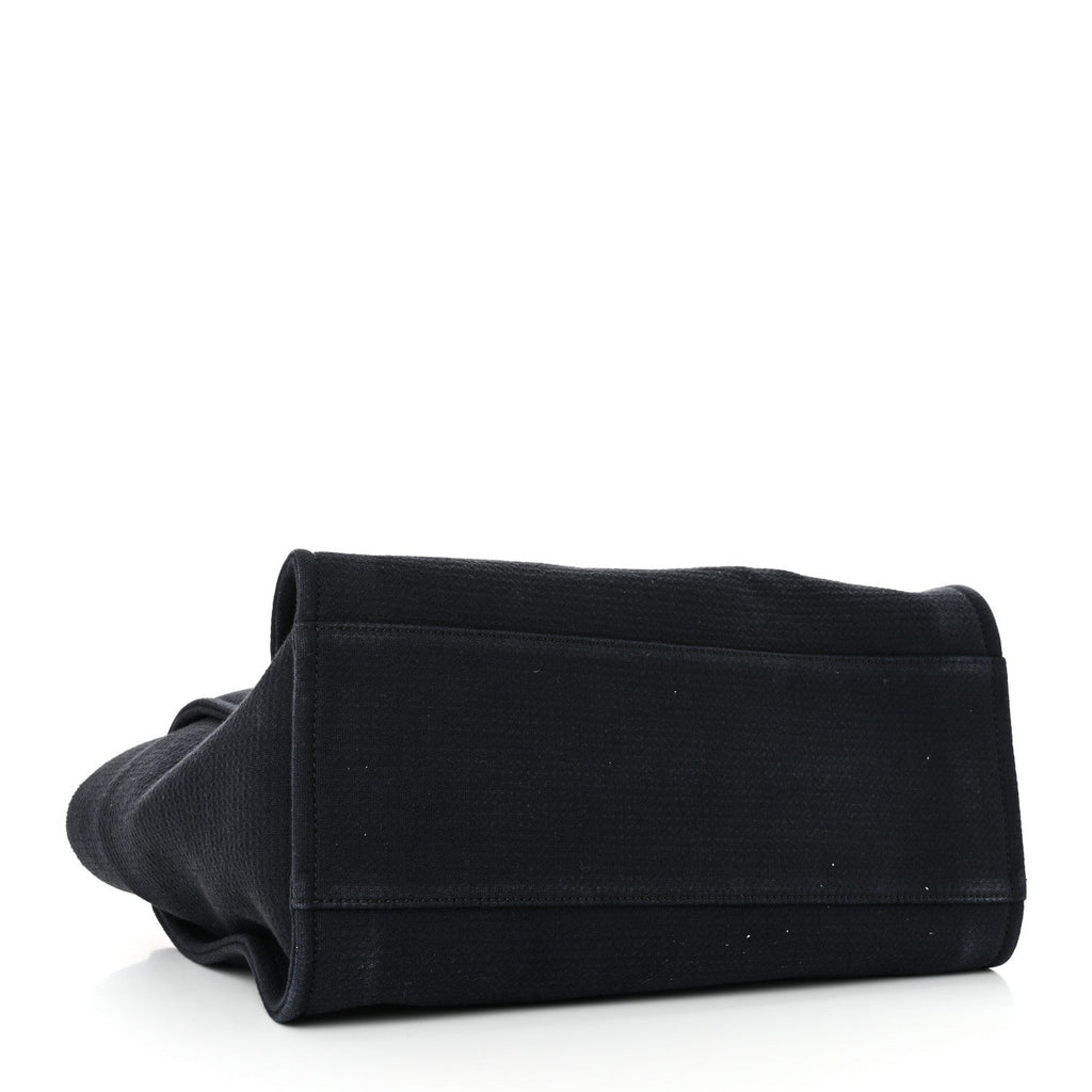 Mixed Fibers Medium Deauville Tote Black