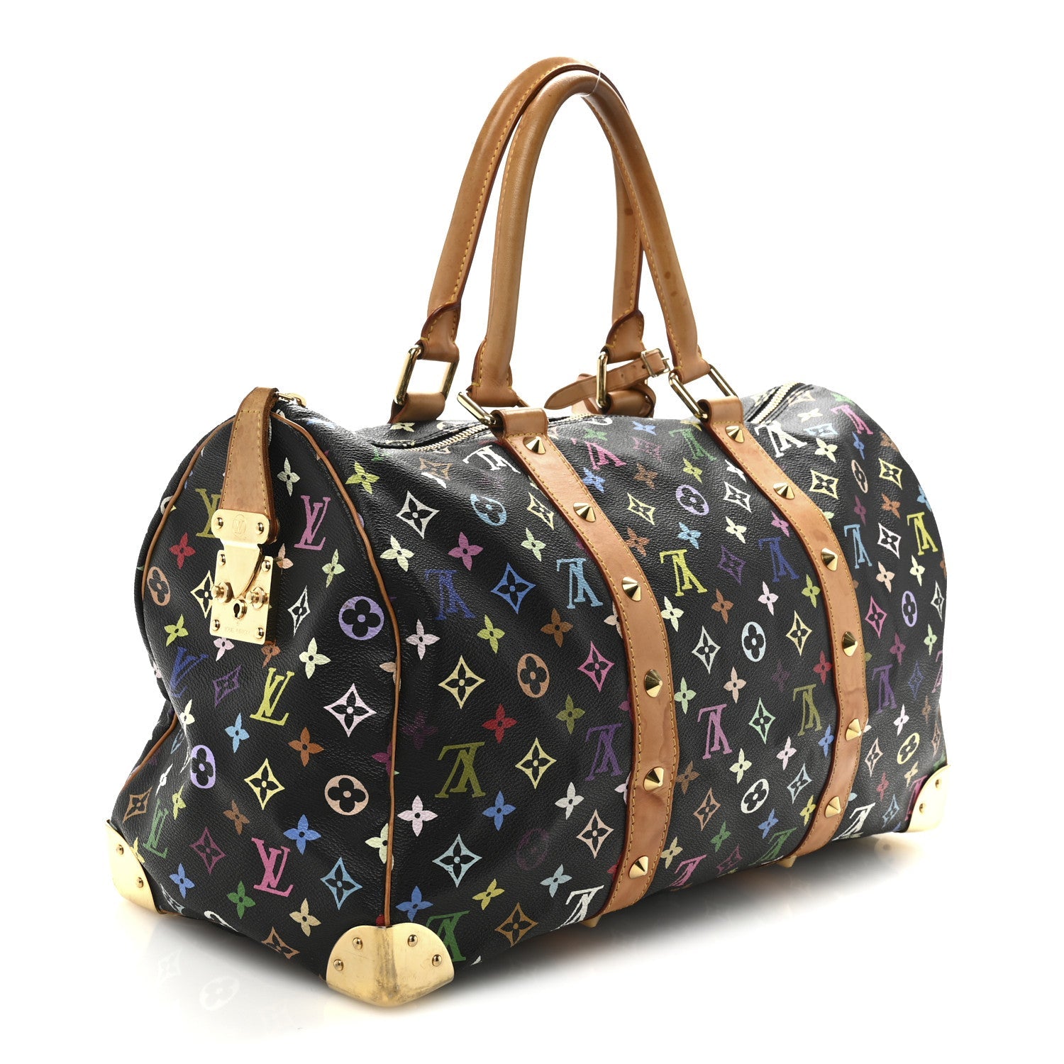 Monogram Multicolor Keepall 45 Black