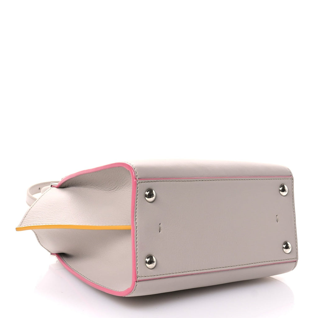 Vitello Dolce Mini 3Jours Tote Grigio Polvere