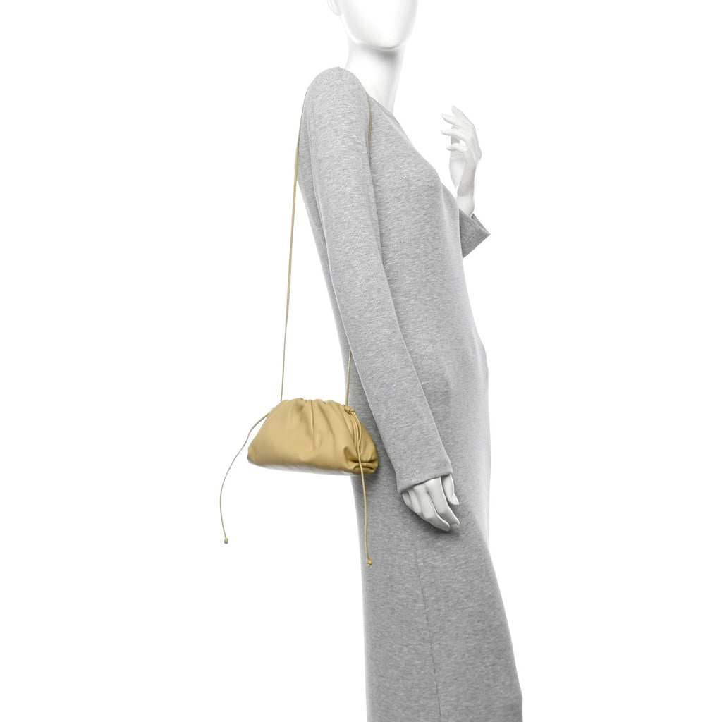 Butter Calfskin The Mini Pouch Porridge