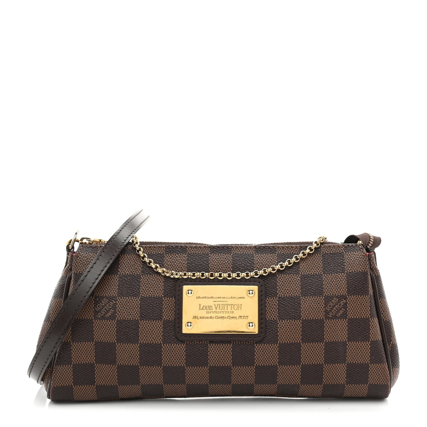 Damier Ebene Eva Clutch