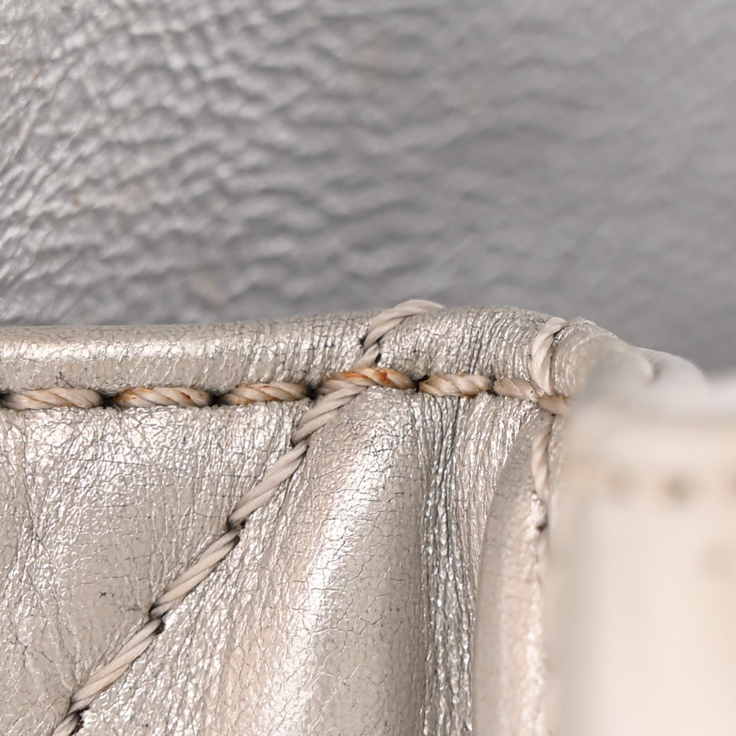 Metallic Lambskin Quilted 2.55 Reissue 226 Flap Silver