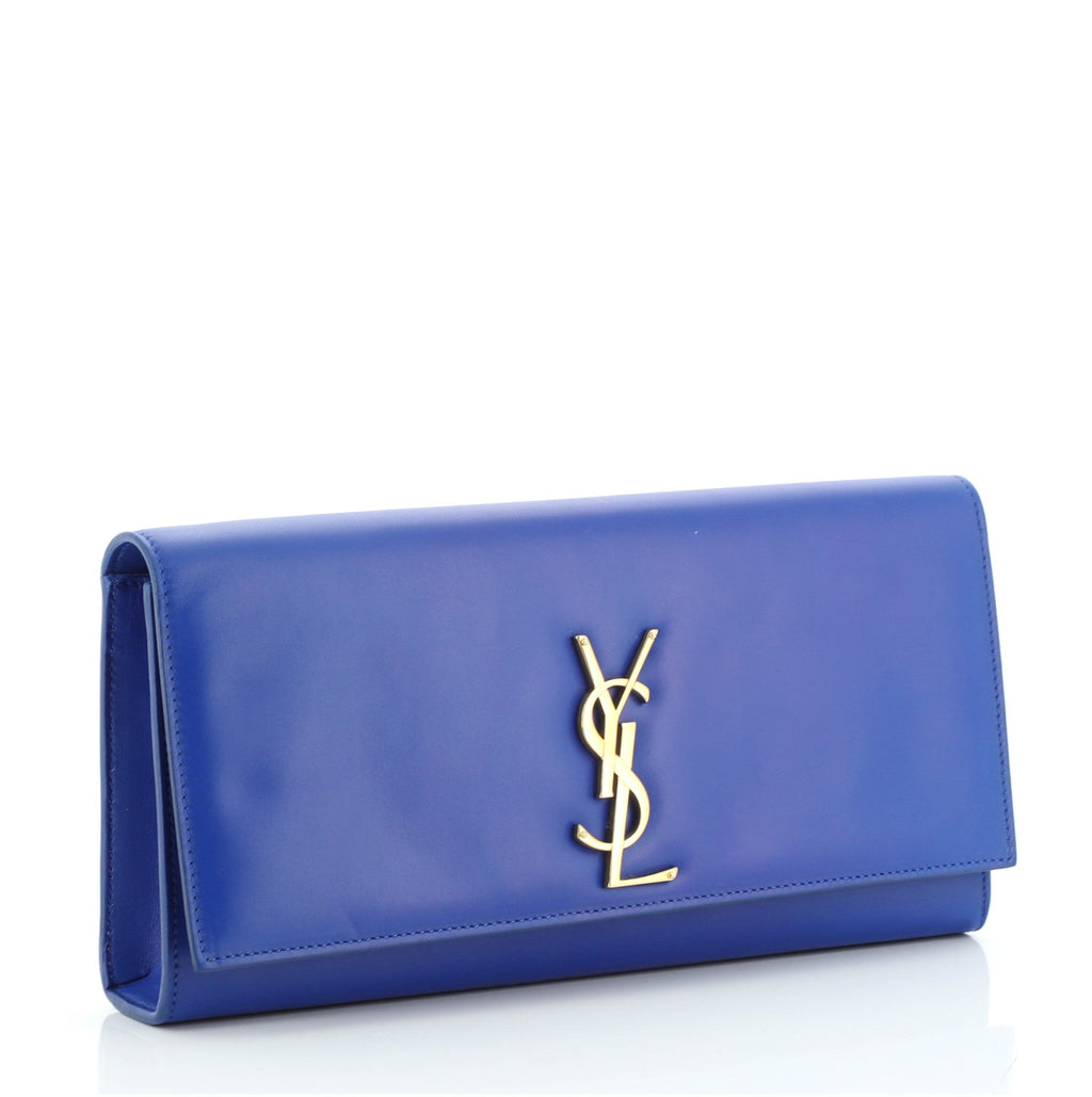 Classic Monogram Clutch Leather Long