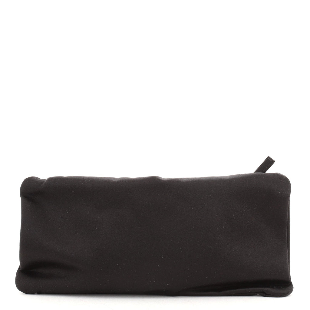 Camellia Diamante Convertible Clutch Crystal Embellished Satin Small