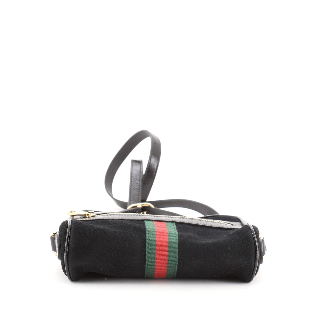Ophidia Shoulder Bag Suede Mini
