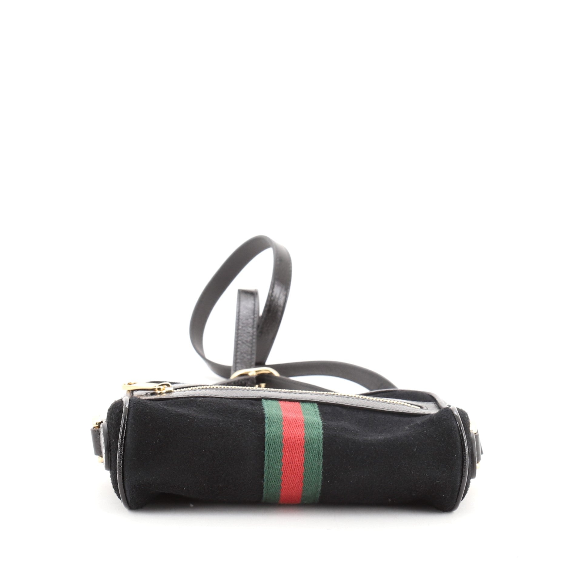 Ophidia Shoulder Bag Suede Mini