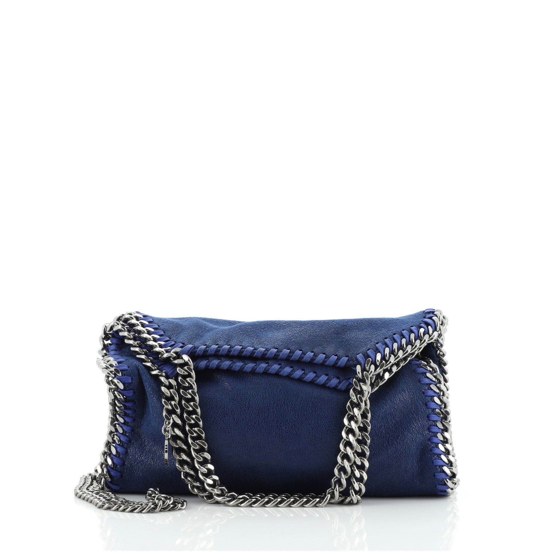 Falabella Fold Over Flap Crossbody Bag Shaggy Deer Mini