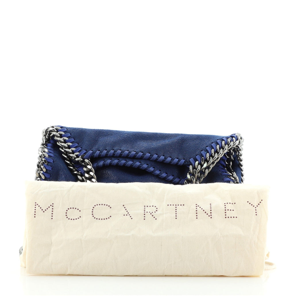 Falabella Fold Over Flap Crossbody Bag Shaggy Deer Mini