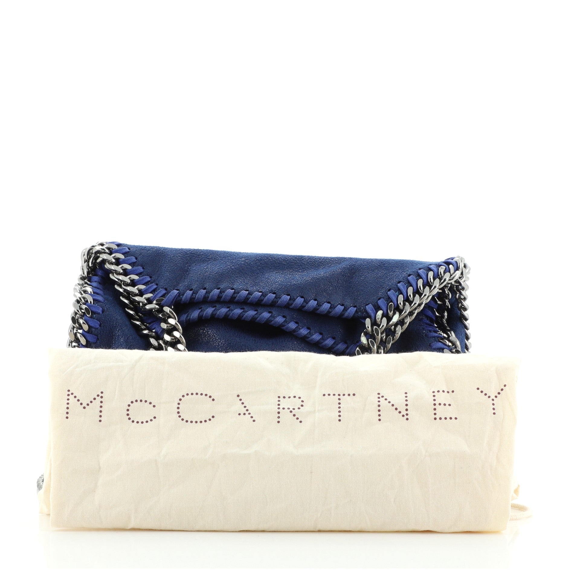 Falabella Fold Over Flap Crossbody Bag Shaggy Deer Mini