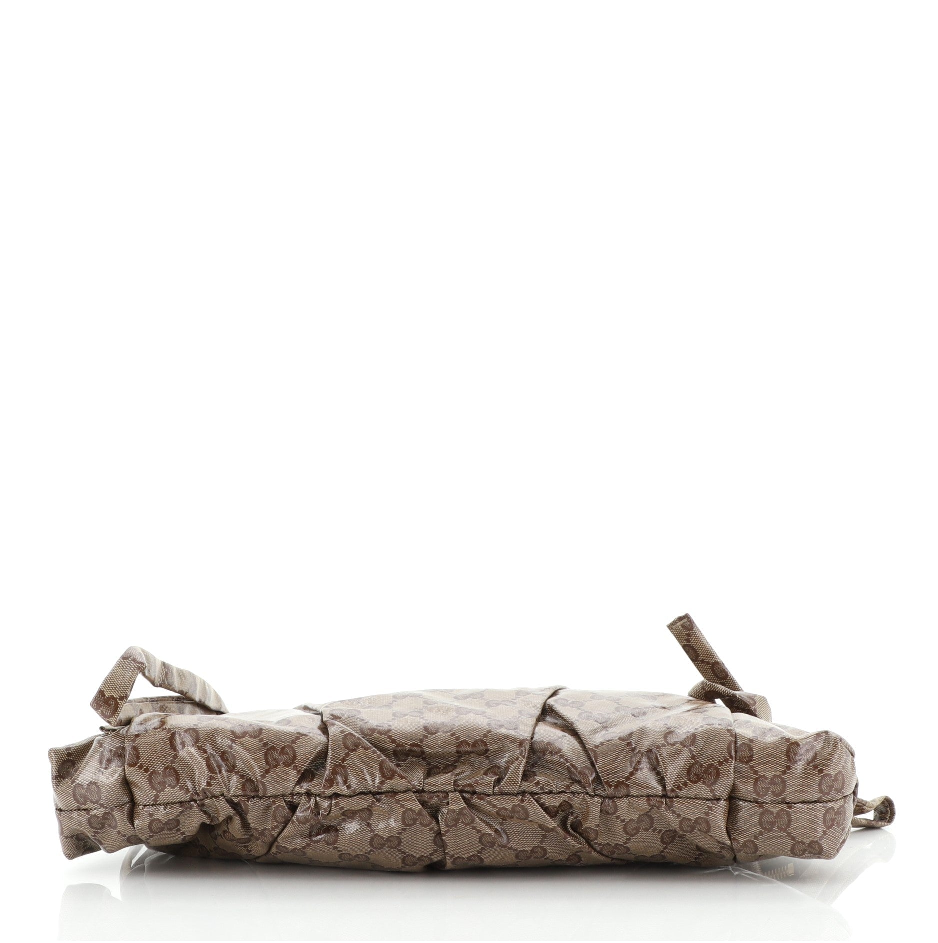 Hysteria Zip Clutch GG Coated Canvas Large