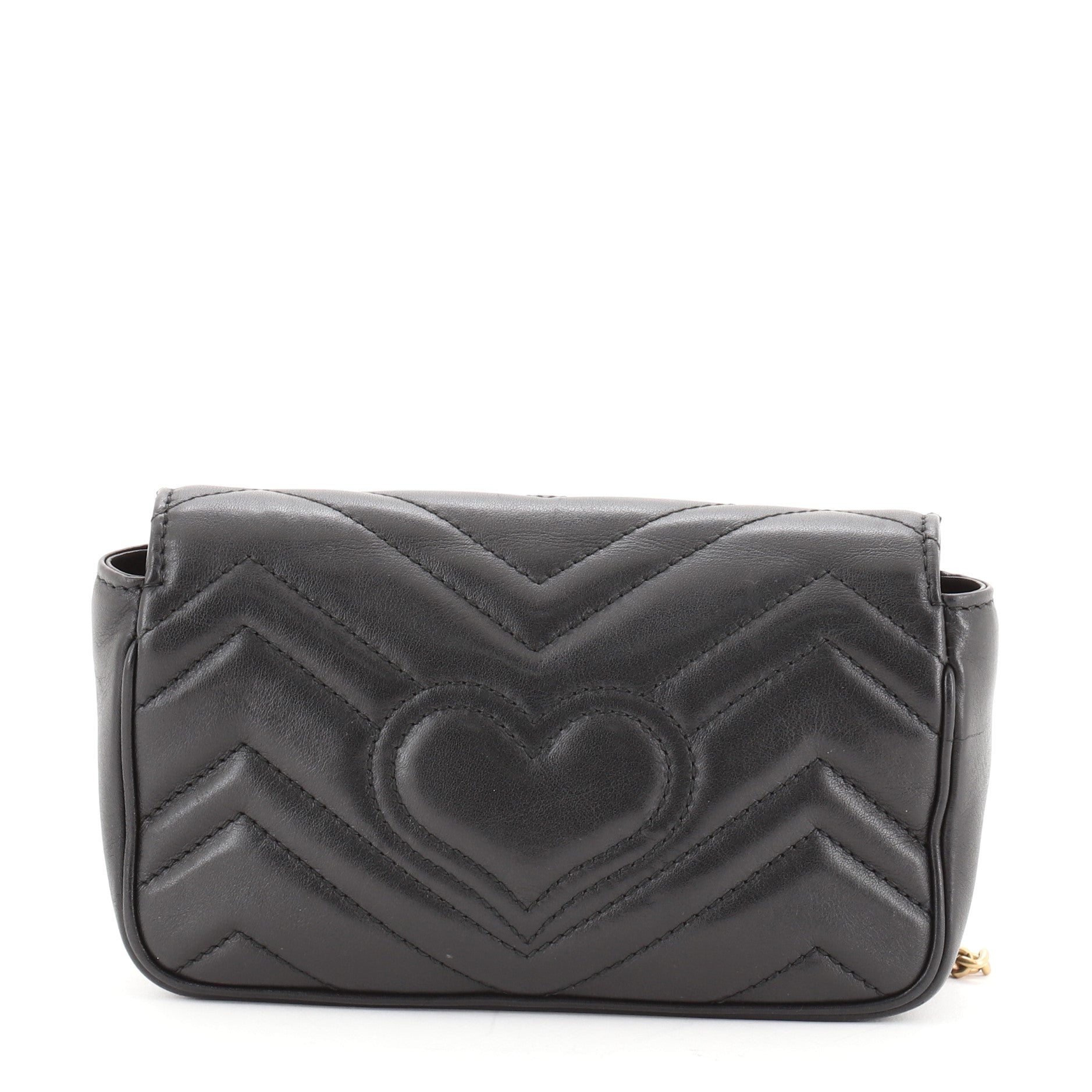 GG Marmont Flap Bag Matelasse Leather Super Mini