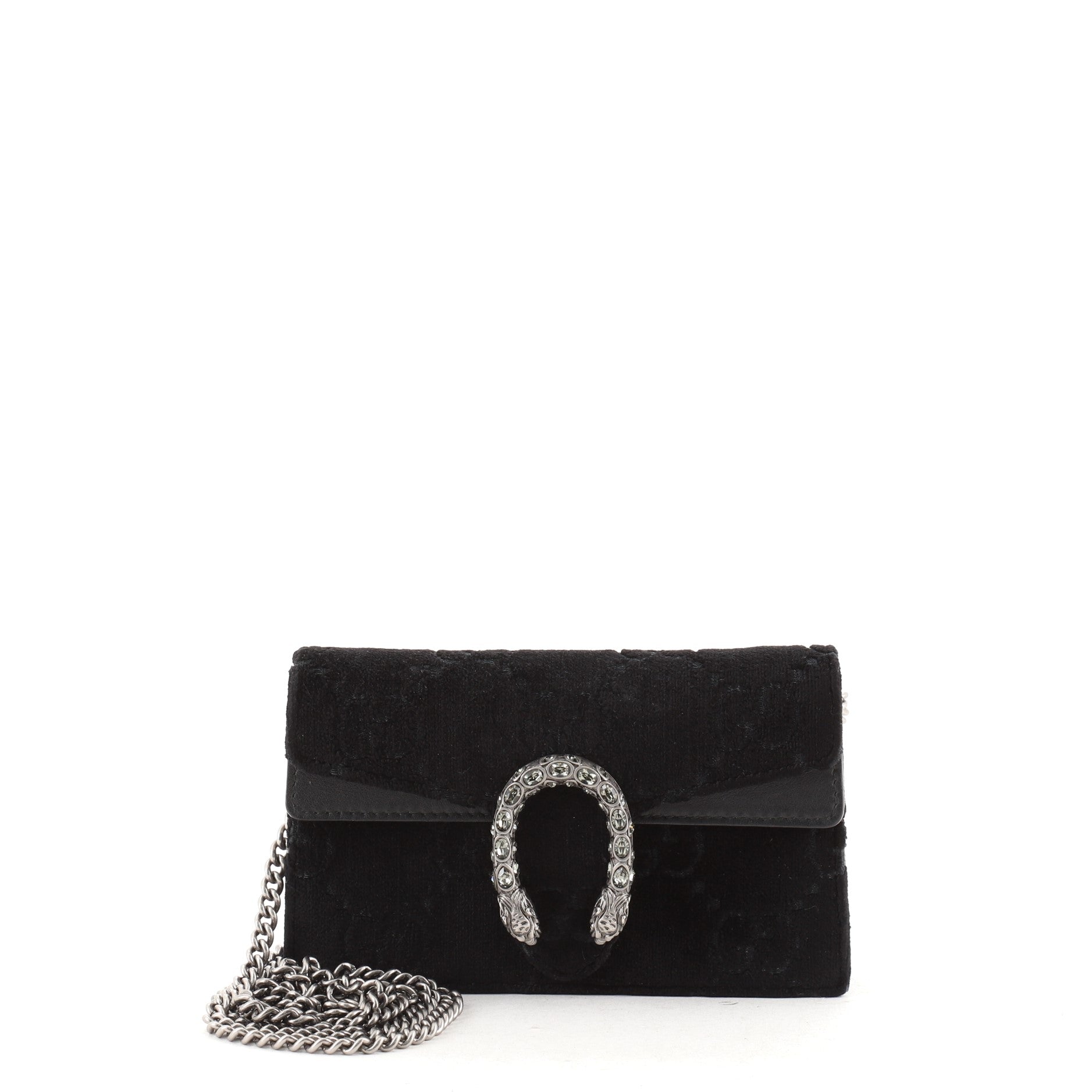 Dionysus Bag GG Velvet Super Mini