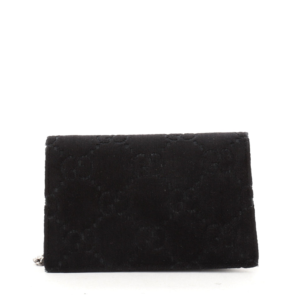 Dionysus Bag GG Velvet Super Mini