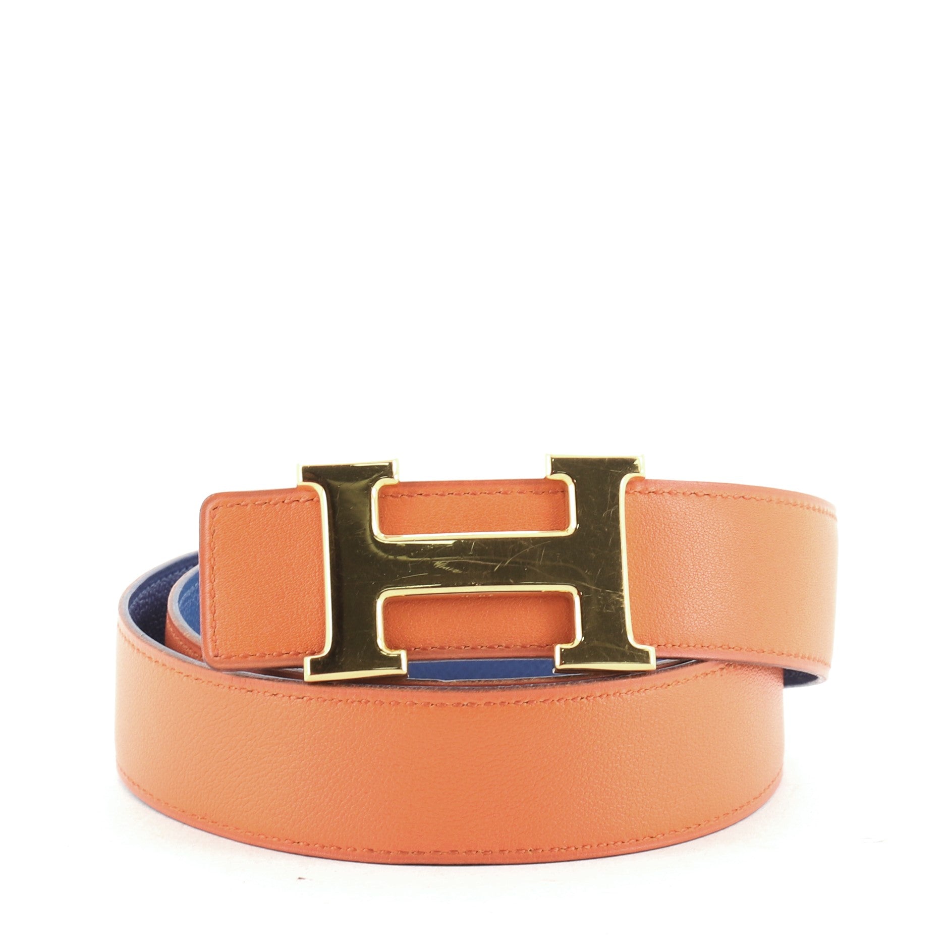 Constance Reversible Belt Leather Medium 80
