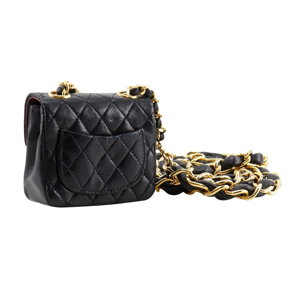 Chanel Chain Pochette Lambskin Waist Bag