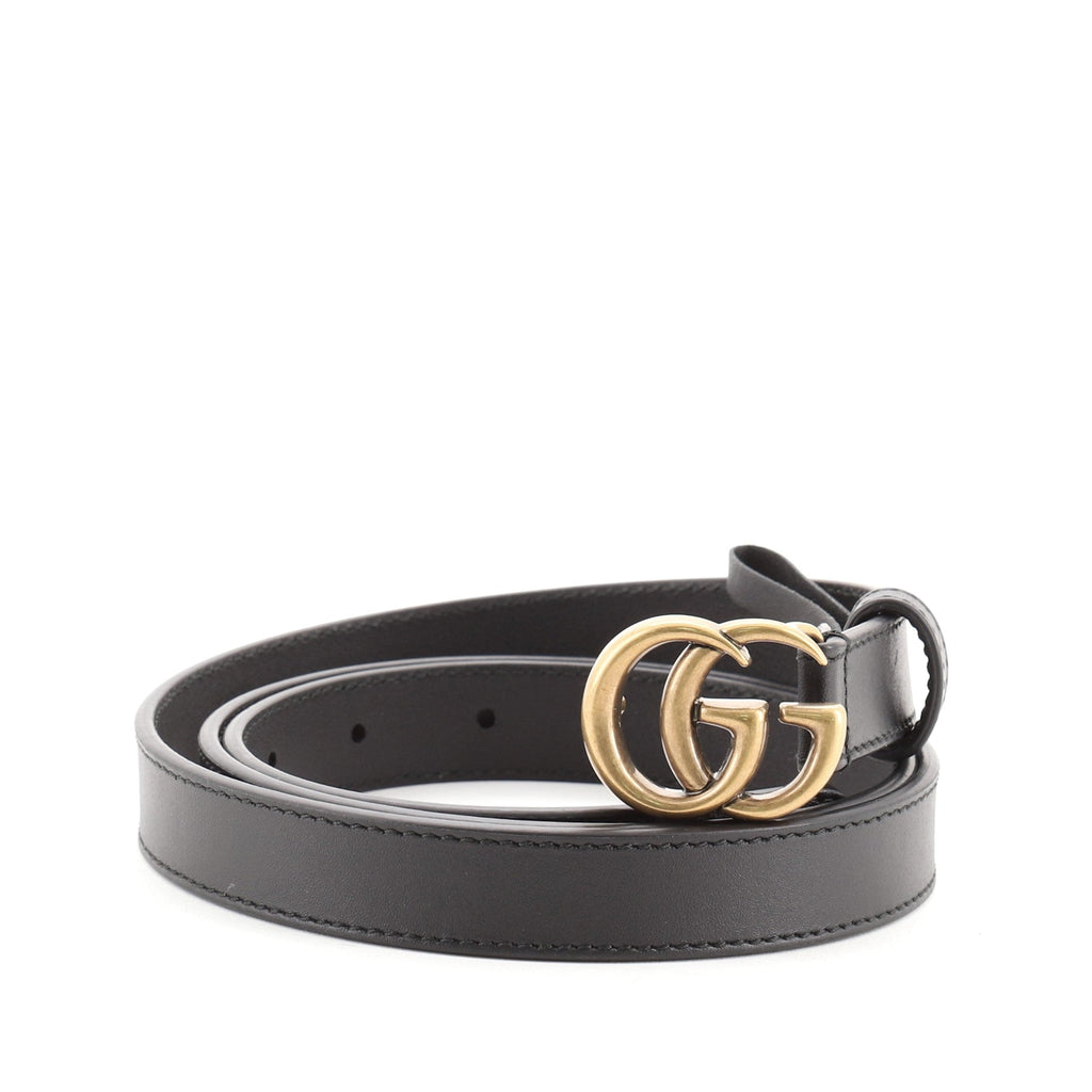 GG Marmont Belt Leather Thin 95