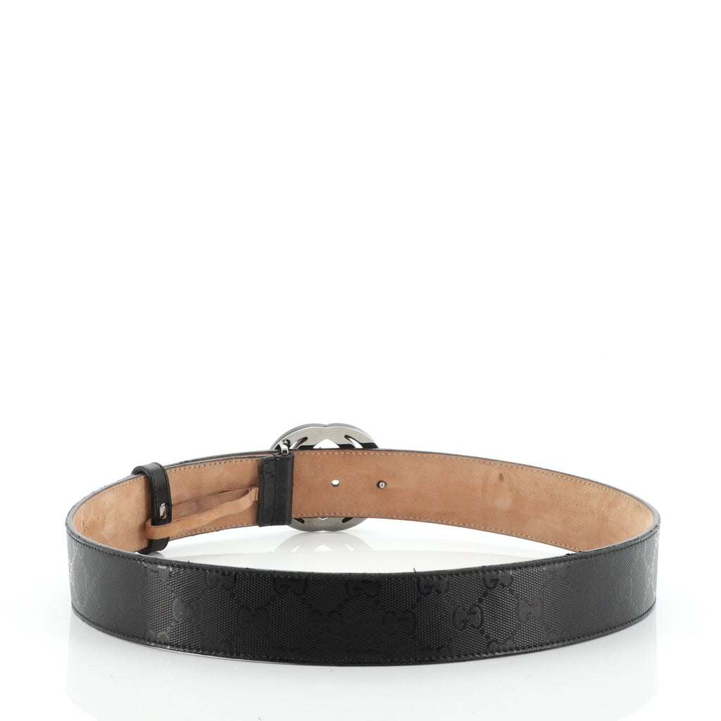 Interlocking G Belt GG Imprime Wide 85