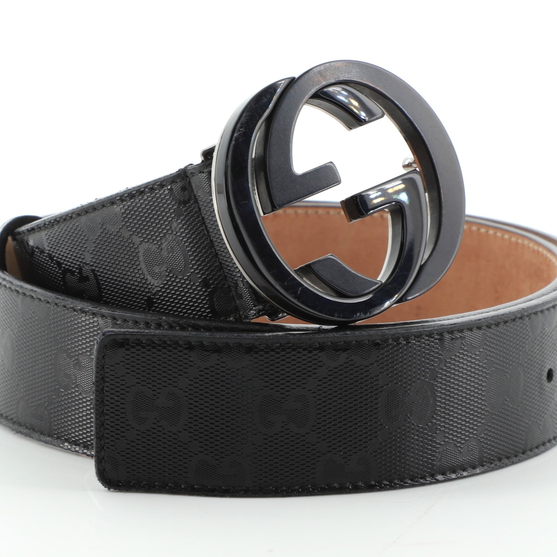 Interlocking G Belt GG Imprime Wide 85