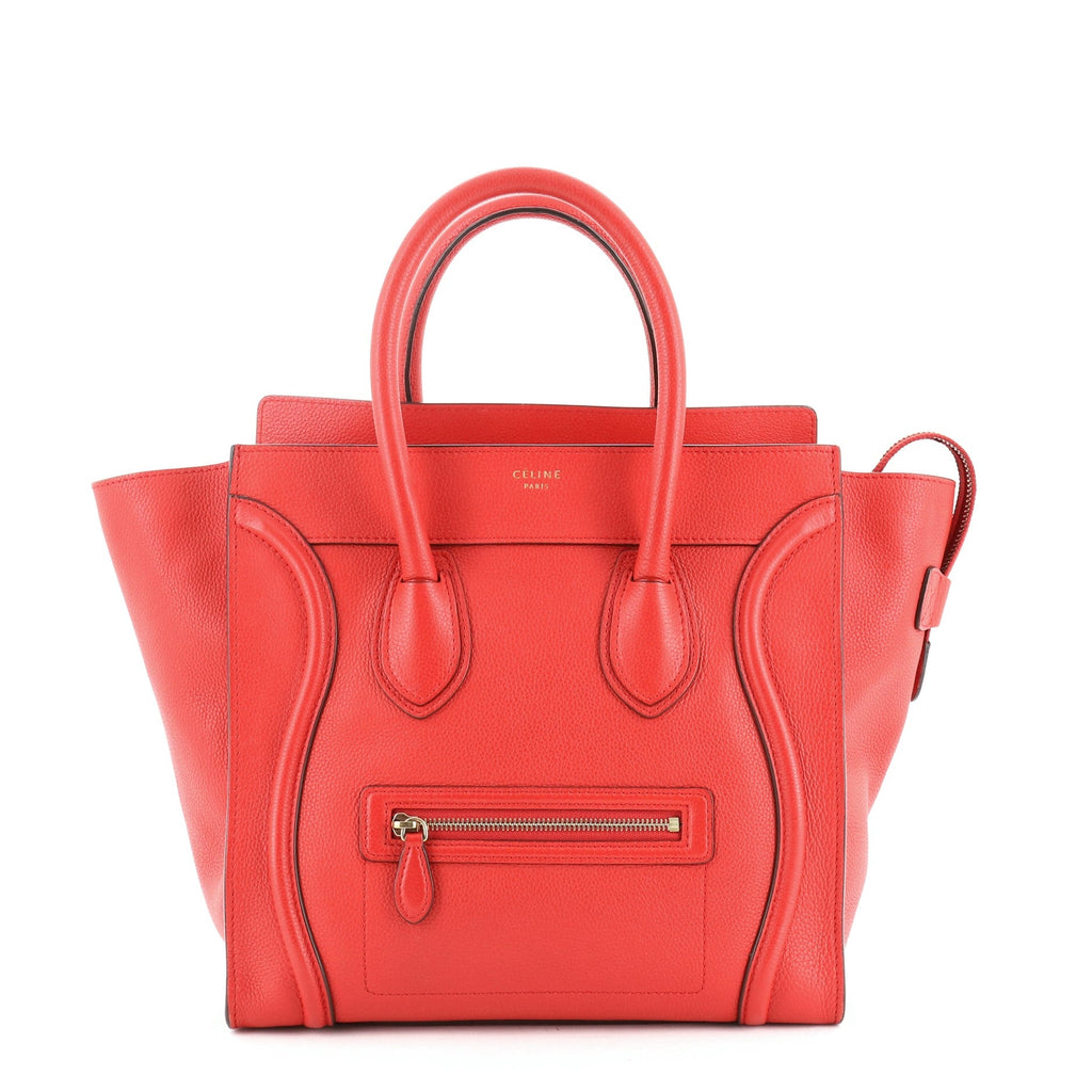 Luggage Bag Grainy Leather Mini