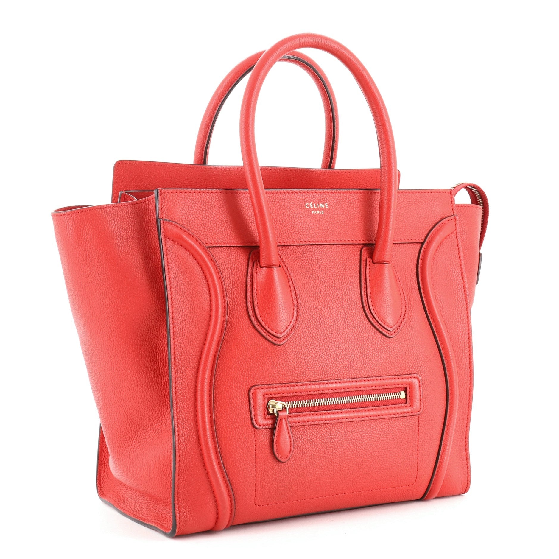 Luggage Bag Grainy Leather Mini