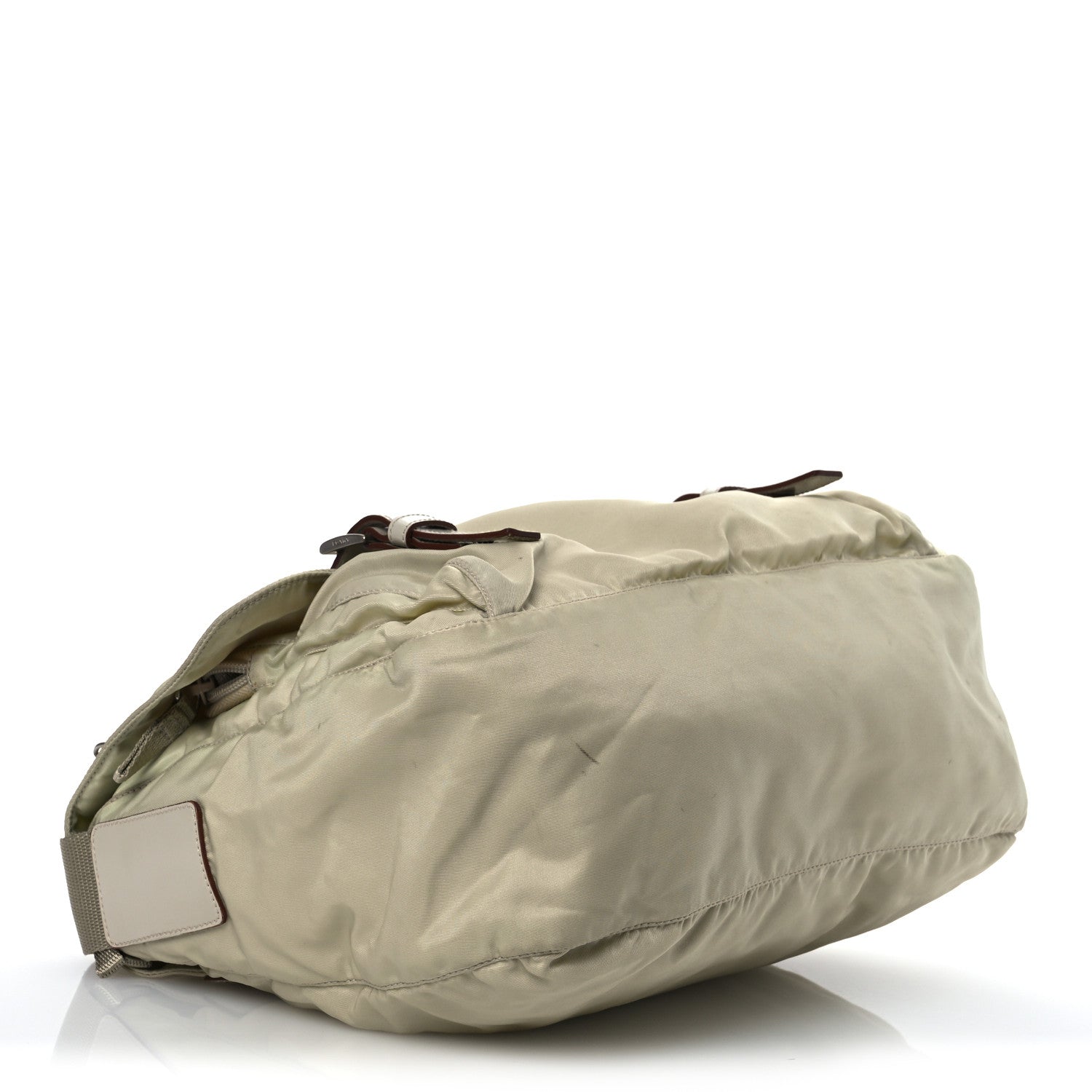 Tessuto Nylon Vela Messenger Bag Lino