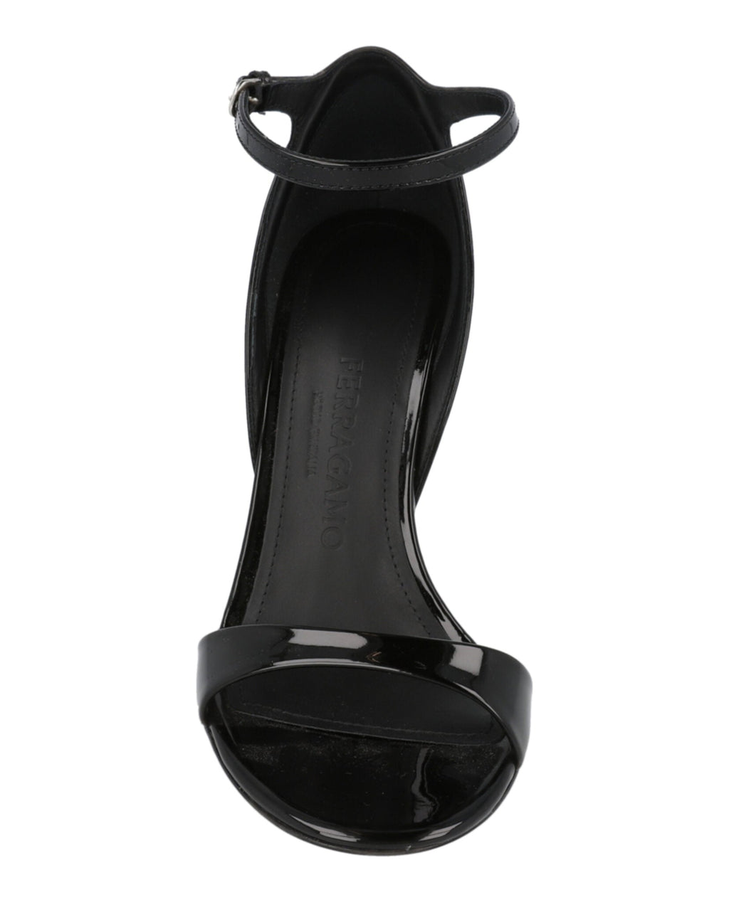 Vidette Patent Leather Wedge Sandals