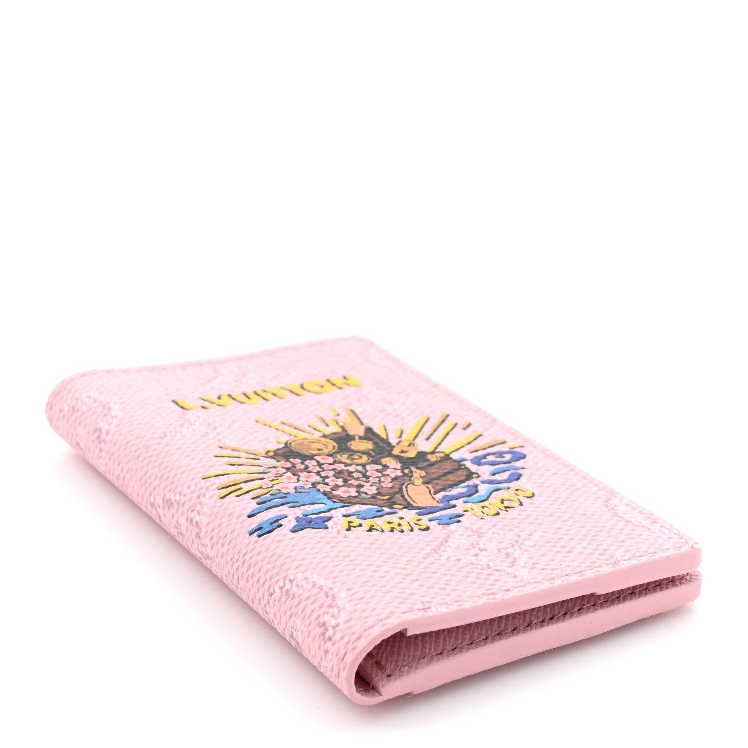 Monogram Paris Tokyo Pocket Organizer Pink