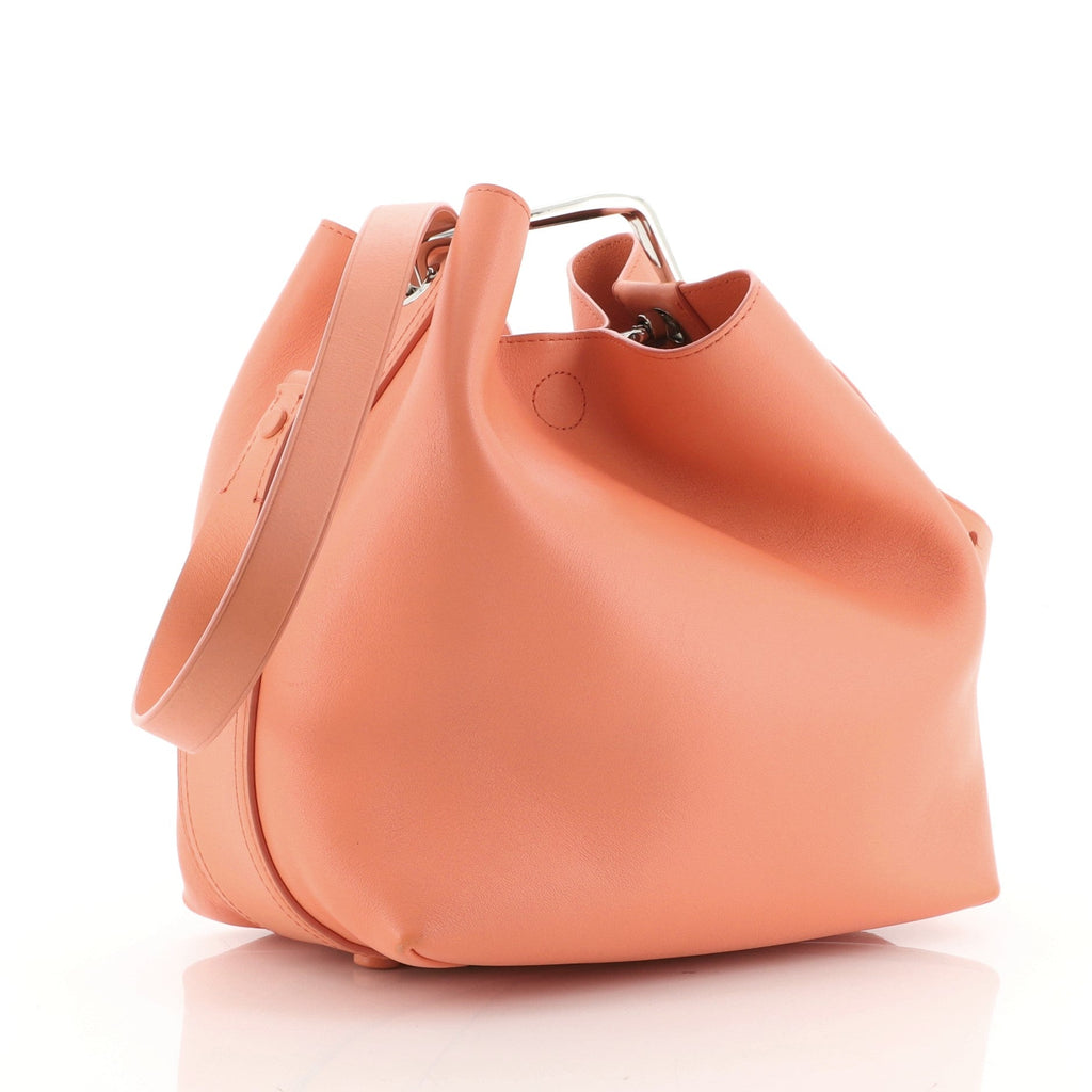 Quill Bucket Bag Leather Mini