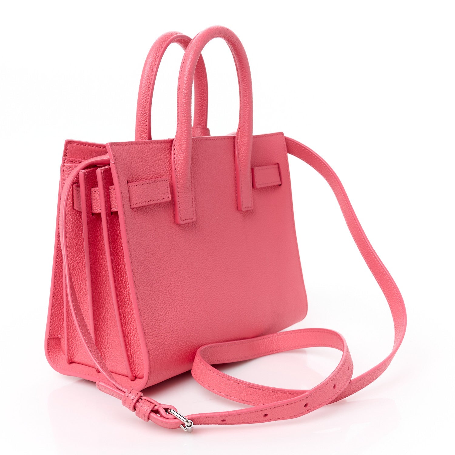 Calfskin Nano Sac De Jour Rose Clair